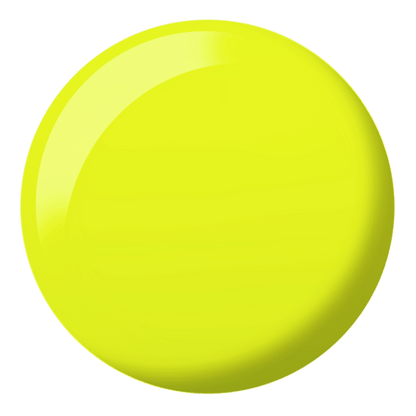 DND Diva Gel & Nail Polish - Highlighter Yellow #188