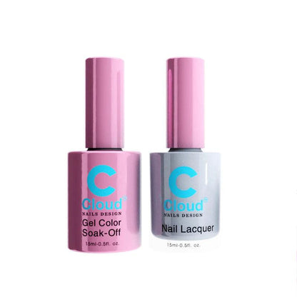 Chisel Cloud Florida #103 gel and matching nail lacquer bottle pair