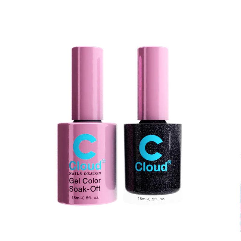 Chisel Cloud Florida #105 gel and matching nail lacquer bottle pair