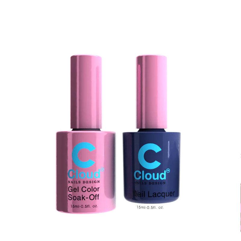 Chisel Cloud Florida #116 gel and matching nail lacquer bottle pair