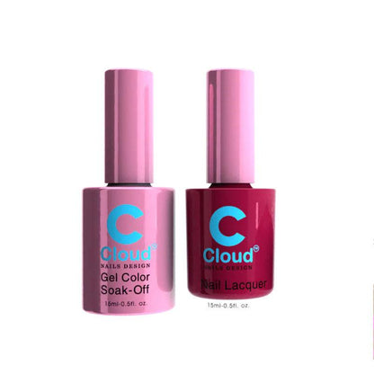 Chisel Cloud Florida #119 gel and matching nail lacquer bottle pair