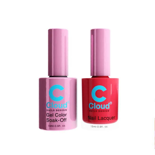 Chisel Cloud Florida #016 gel and matching nail lacquer bottle pair