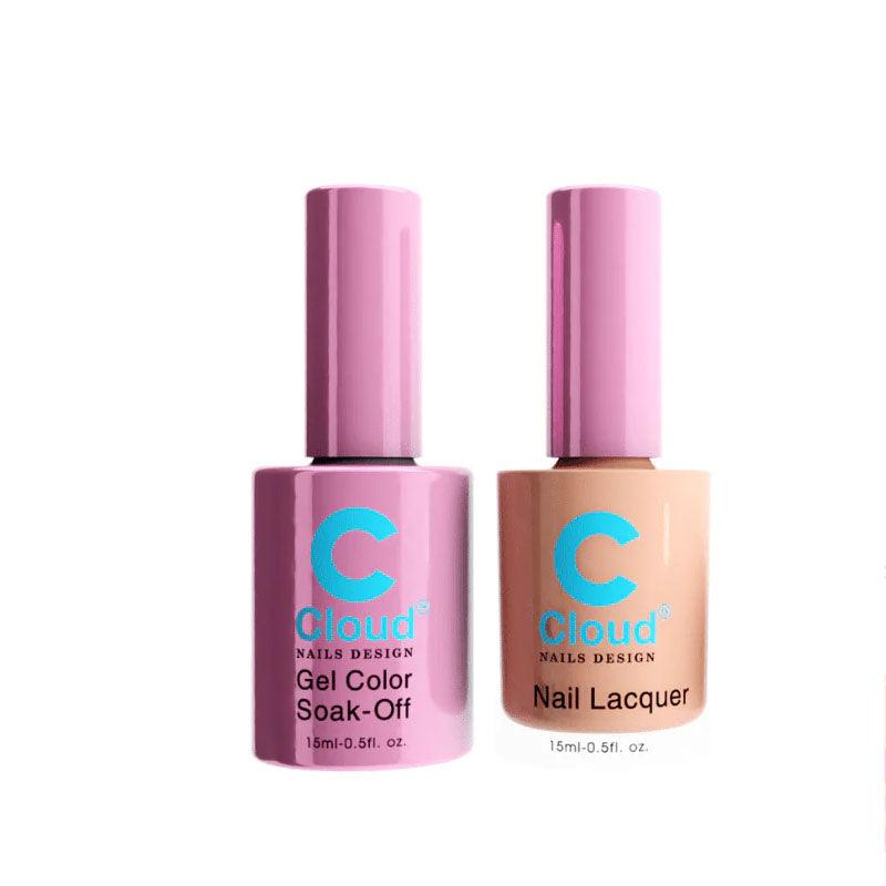 Chisel Cloud Florida #029 gel and matching nail lacquer bottle pair
