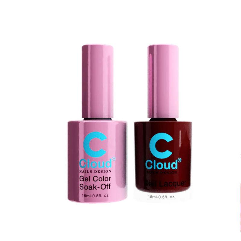 Chisel Cloud Florida #030 gel and matching nail lacquer bottle pair