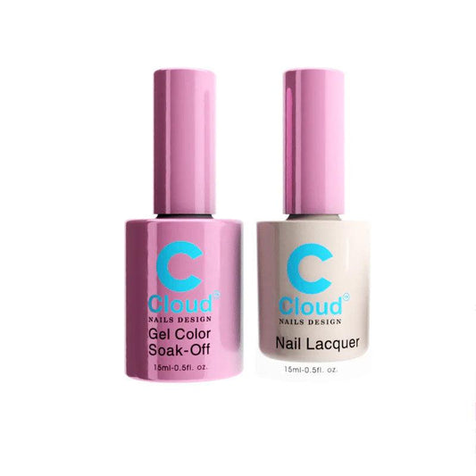 Chisel Cloud Florida #036 gel and matching nail lacquer bottle pair