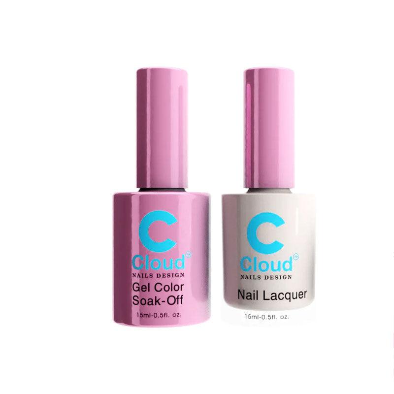 Chisel Cloud Florida #037 gel and matching nail lacquer bottle pair