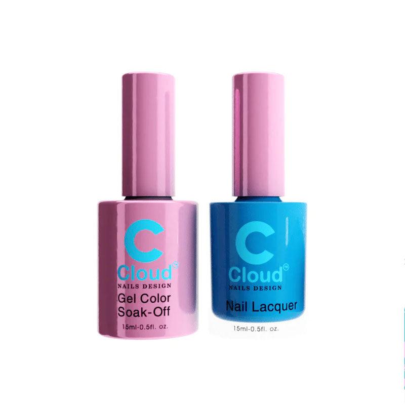 Chisel Cloud Florida #046 gel and matching nail lacquer bottle pair