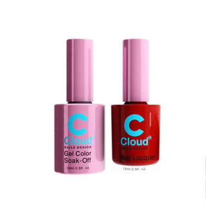 Chisel Cloud Florida #059 gel and matching nail lacquer bottle pair