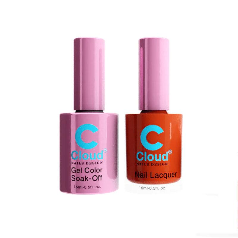 Chisel Cloud Florida #060 gel and matching nail lacquer bottle pair