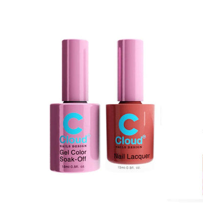 Chisel Cloud Florida #061 gel and matching nail lacquer bottle pair