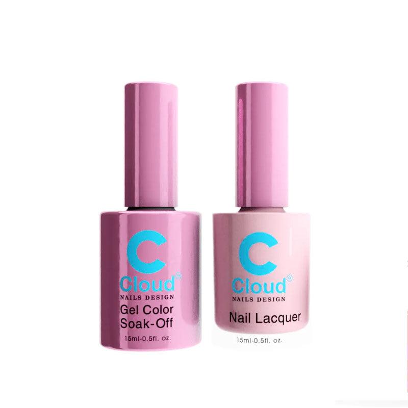 Chisel Cloud Florida #064 gel and matching nail lacquer bottle pair