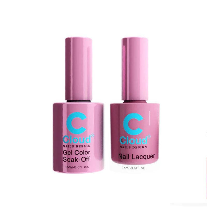 Chisel Cloud Florida #065 gel and matching nail lacquer bottle pair
