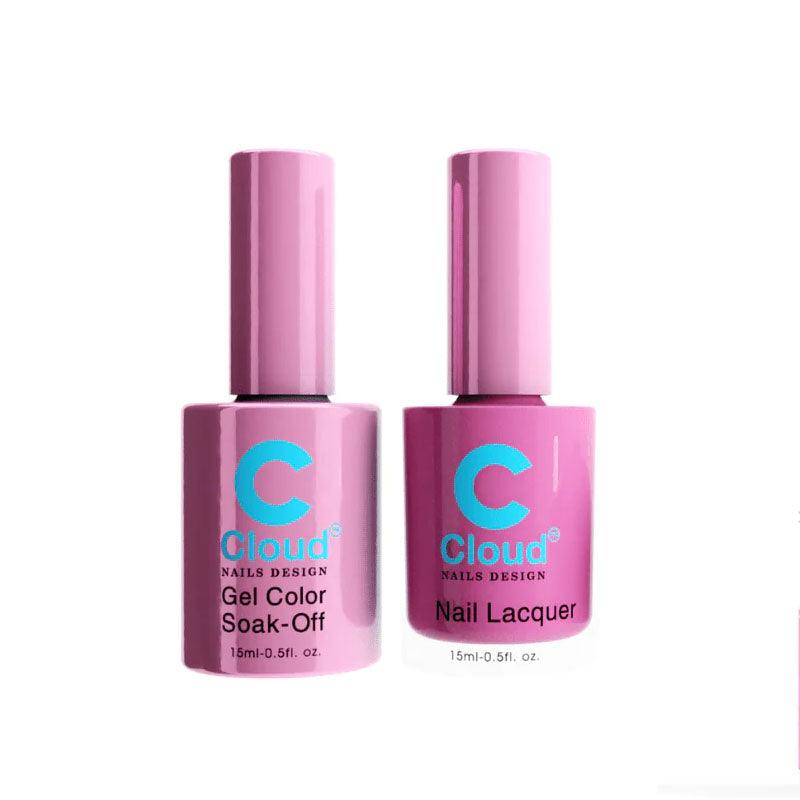 Chisel Cloud Florida #066 gel and matching nail lacquer bottle pair