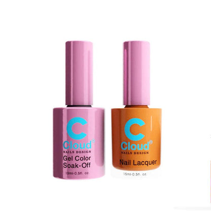 Chisel Cloud Florida #067 gel and matching nail lacquer bottle pair