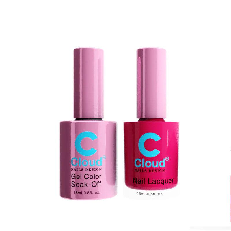 Chisel Cloud Florida #068 gel and matching nail lacquer bottle pair