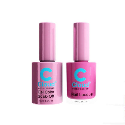 Chisel Cloud Florida #069 gel and matching nail lacquer bottle pair