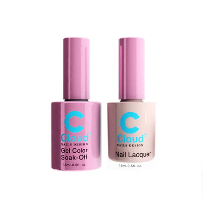 Chisel Cloud Florida #070 gel and matching nail lacquer bottle pair