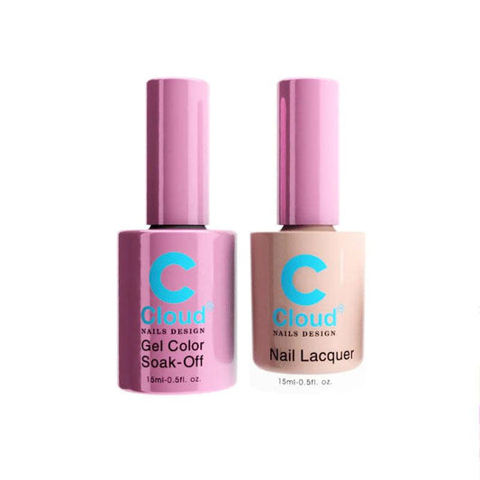 Chisel Cloud Florida #071 gel and matching nail lacquer bottle pair