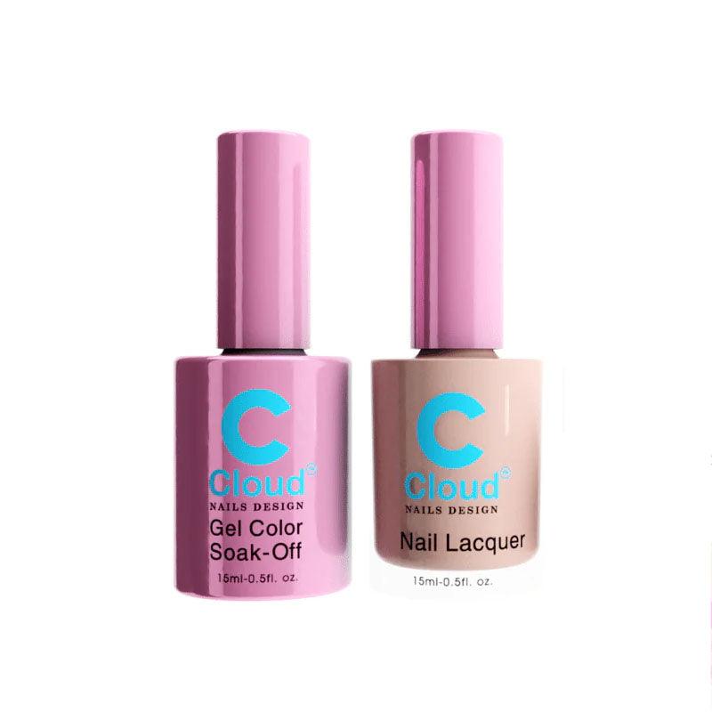 Chisel Cloud Florida #072 gel and matching nail lacquer bottle pair