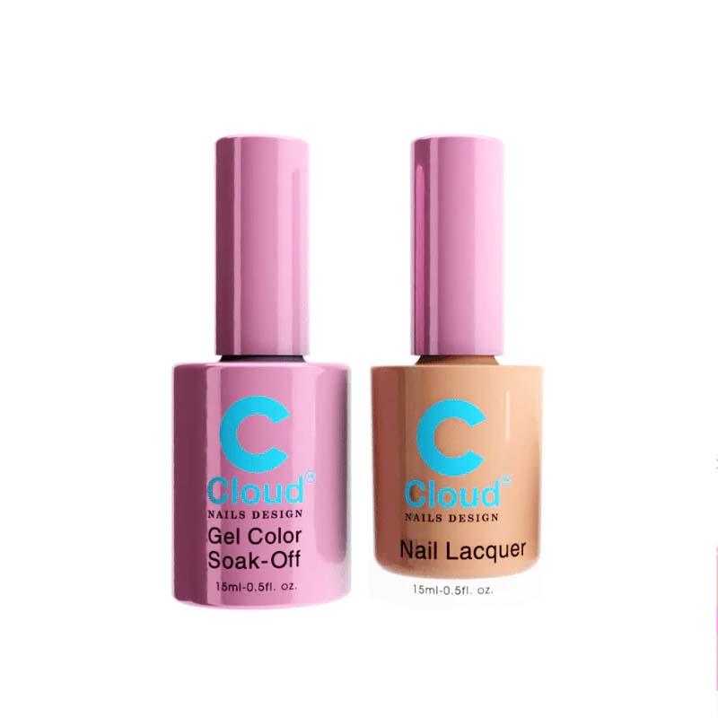 Chisel Cloud Florida #083 gel and matching nail lacquer bottle pair