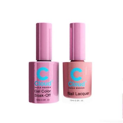 Chisel Cloud Florida #092 gel and matching nail lacquer bottle pair