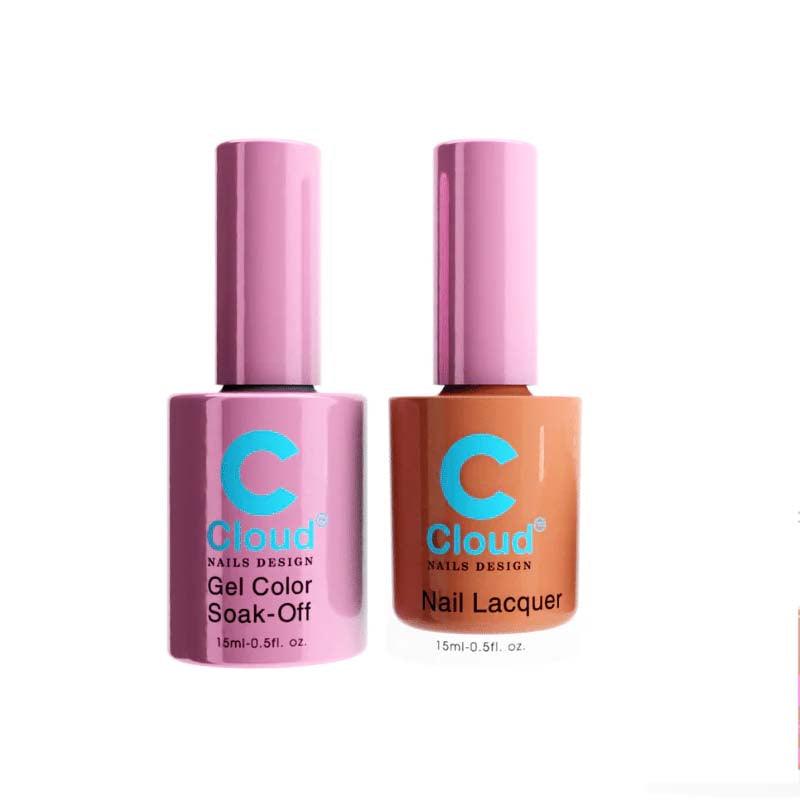 Chisel Cloud Florida #093 gel and matching nail lacquer bottle pair