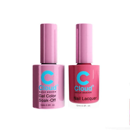 Chisel Cloud Florida #094 gel and matching nail lacquer bottle pair