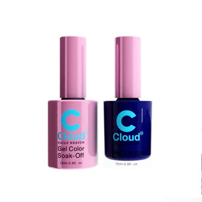 Chisel Cloud Florida #099 gel and matching nail lacquer bottle pair