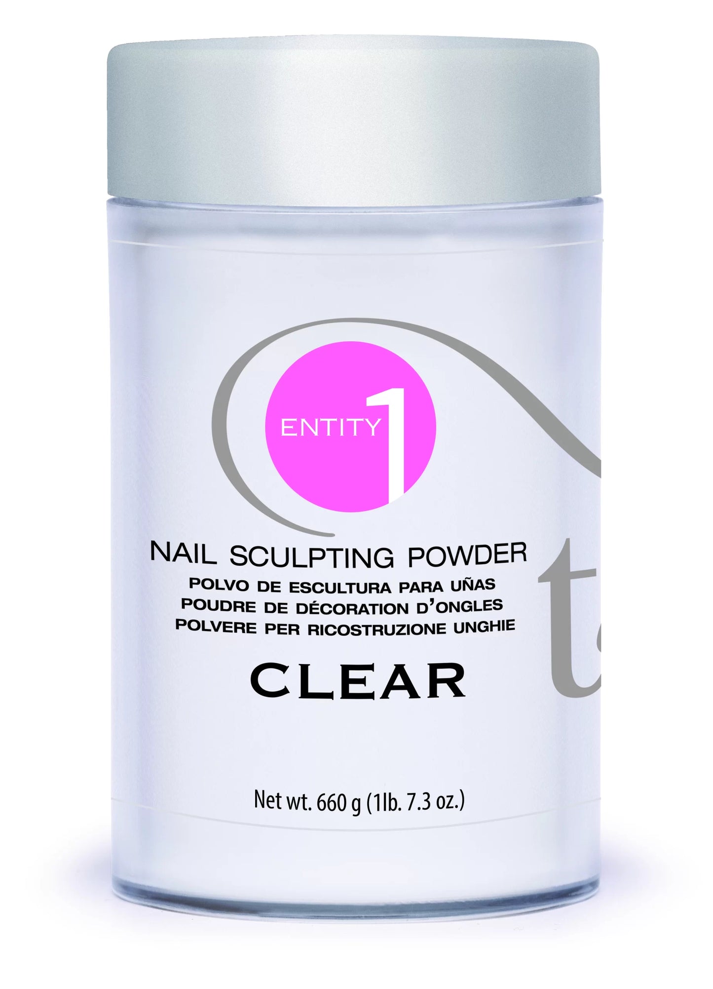 Entity Beauty Nail Acrylic Sculpting Powder CLEAR - Size 23.3oz