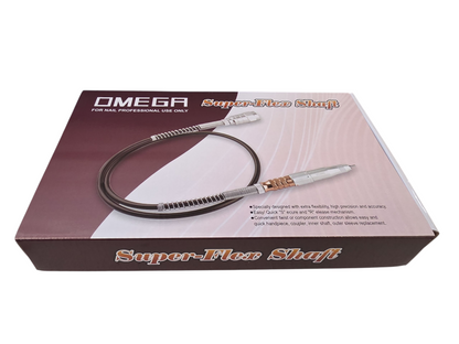 OMEGA - Máy khoan móng chuyên nghiệp Nail Super Flex Shaft Snap Lock chuôi 3/32" 