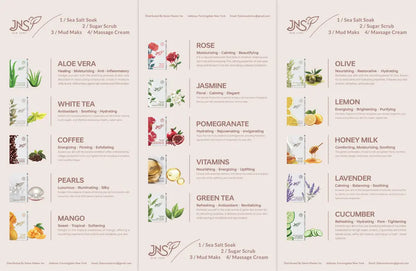 JNS New York 4 Steps Deluxe Pedi (50pcs/Case)