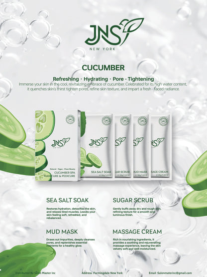 JNS New York 4 Steps Deluxe Pedi (50pcs/Case)