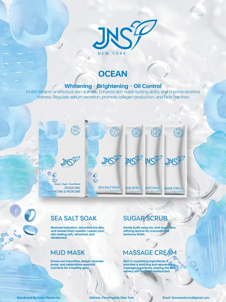 JNS New York 4 Steps Deluxe Pedi (50pcs/Case)