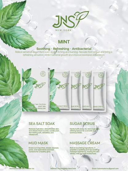 JNS New York 4 Steps Deluxe Pedi (50pcs/Case)