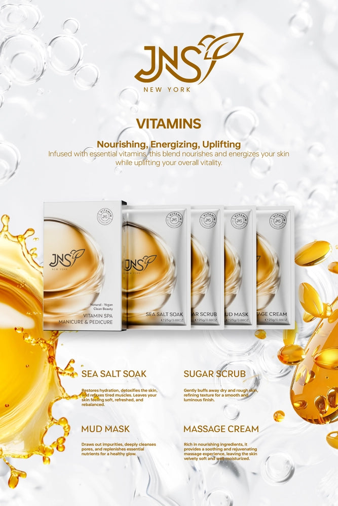 JNS New York 4 Steps Deluxe Pedi (50pcs/Case)