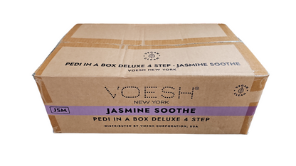 VOESH Deluxe Pedicure In A Box 4 In 1 (Hộp 50 gói) - Jasmine Soothe 