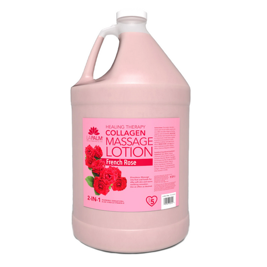 Lapalm - Sữa dưỡng thể massage trị liệu chữa bệnh HOA HỒNG PHÁP 1 Gallon 