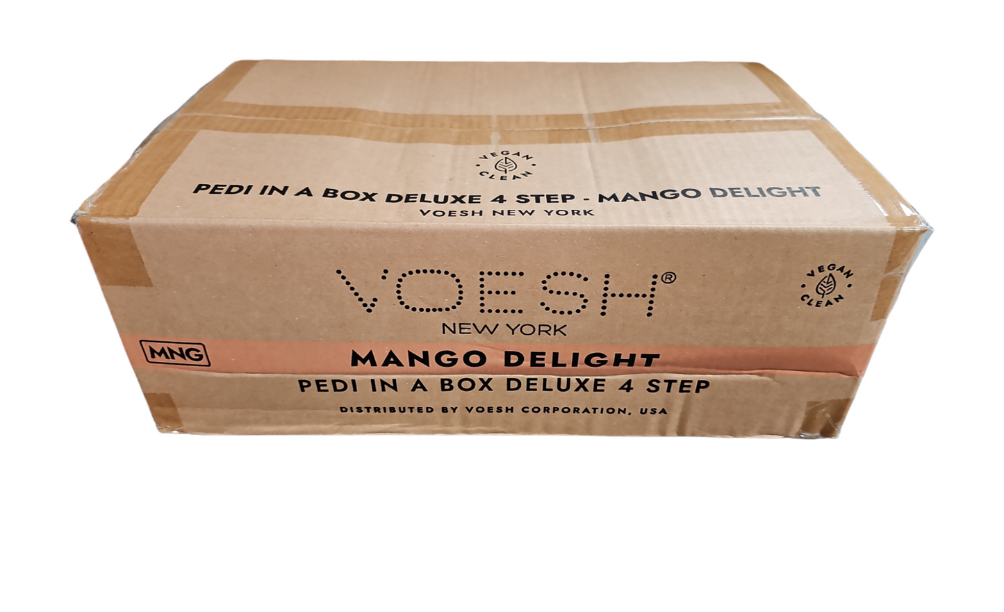 VOESH Deluxe Pedicure In A Box 4 In 1 (Hộp 50 gói) - Mango Delight 