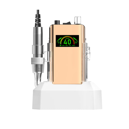 NAD Professional Rechargeable 40000rpm Brushless Nail Drill - Pink