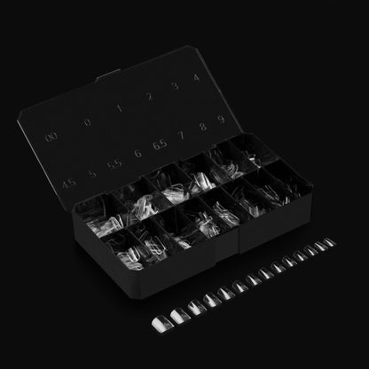 apres GEL-X Natural Square LONG 14 kích cỡ Hộp Mẹo - Pro 600 cái