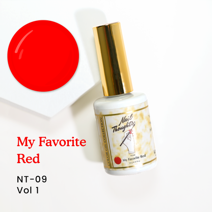 Nail Thoughts - NT-09 - My Favorite Red