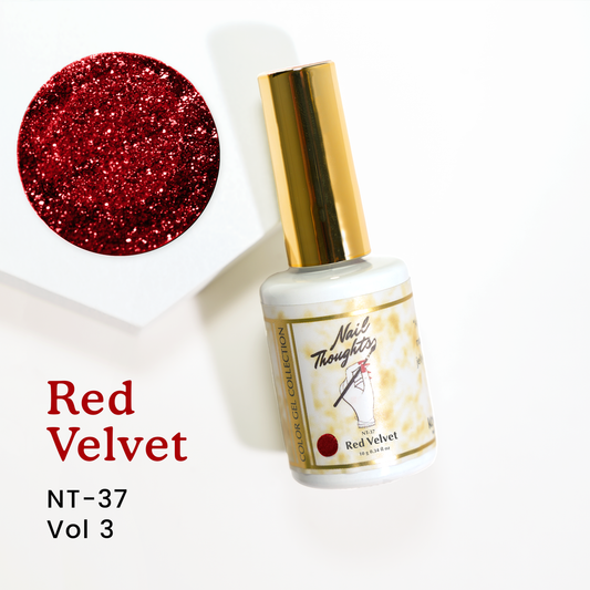 Nail Thoughts - NT-37 - Red Velvet
