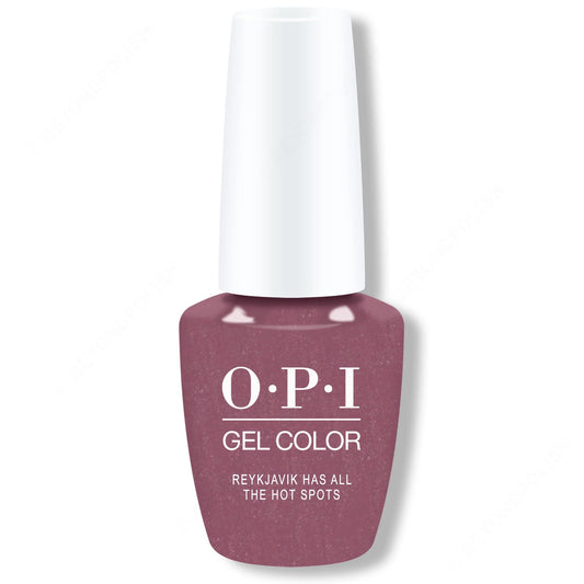 OPI Soak Off Gel Polish 0.5oz -Reykjavik Has All The Hot Spots  #GCI63