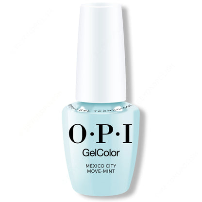 OPI GelColor Intelli-Gel - Mexico City Move-mint 0.5 oz - #GCM83