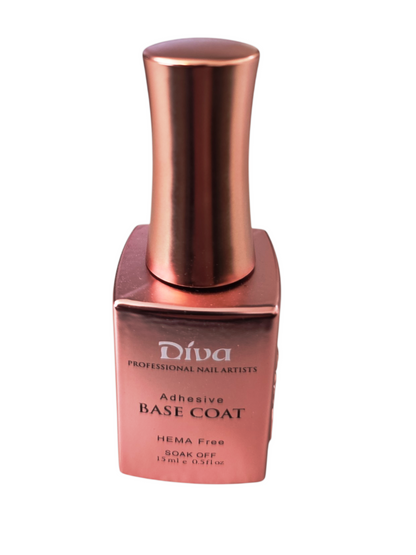 DIVA Professional Nail Soak Off Gel Base Coat 15ml (HEMA Free)