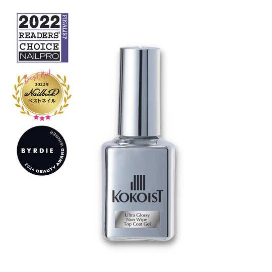 Kokoist Ultra Glossy Non - Wipe Top Coat Gel 15ml