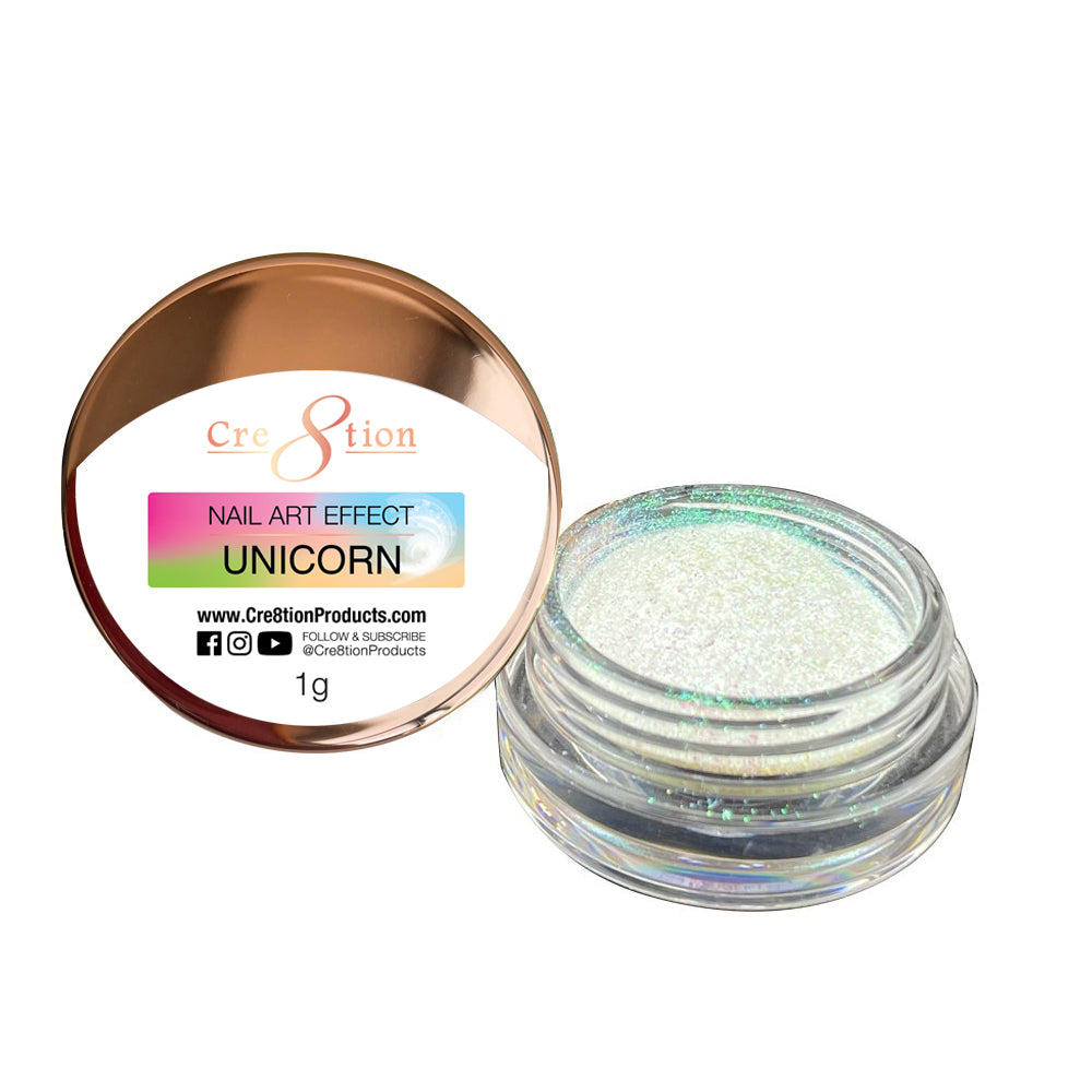 Cre8tion - Gel làm móng tay, móng chân UV/LED Soak Off - Siêu trắng