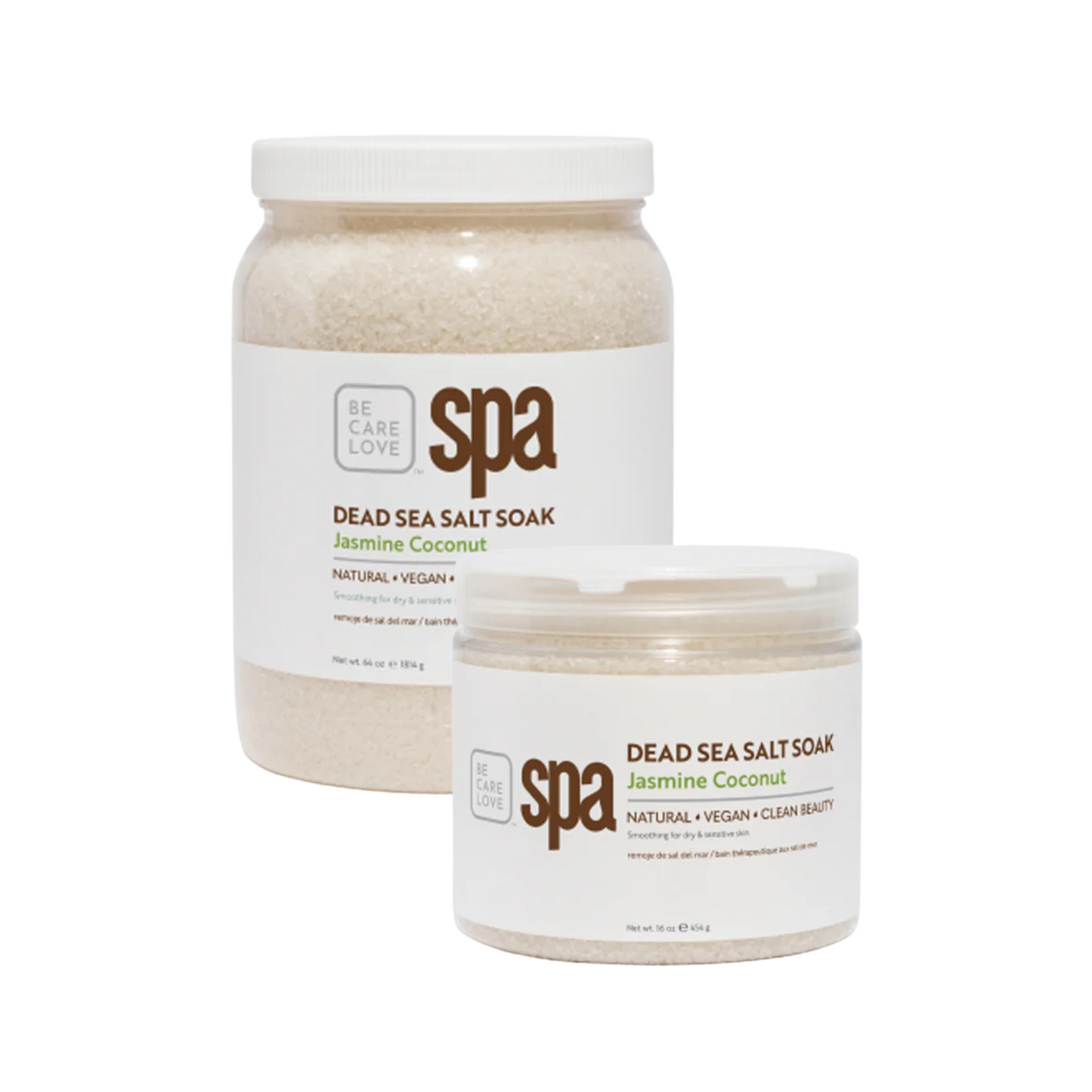 BCL Spa Pedicure Organic Dead Sea Salt - Jasmine Coconut