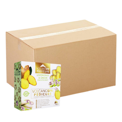 LA PALM Volcano Spa 6 bước - Lemongrass &amp; Ginger Enlightenment (Hộp 36 gói)