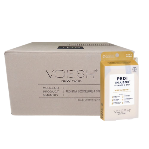 Voesh New York Pedi In a Box Ultimate 6 Step - Case 30 boxes